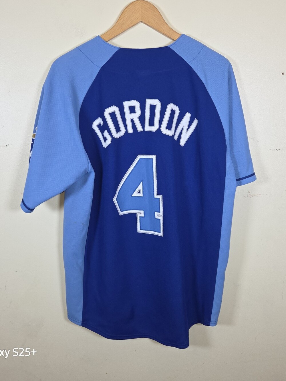 Alex Gorgon #4 Kansas City Royals Baseball Jersey Genuine Merchandise Large